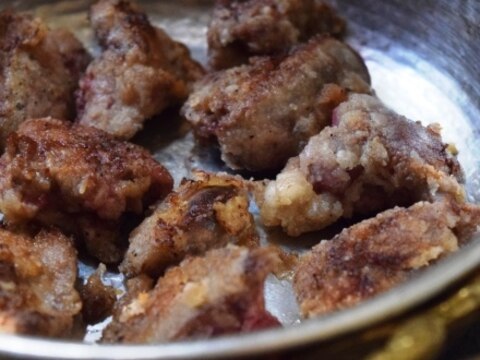 トルコ料理★アルバニア風鶏レバーの炒め物